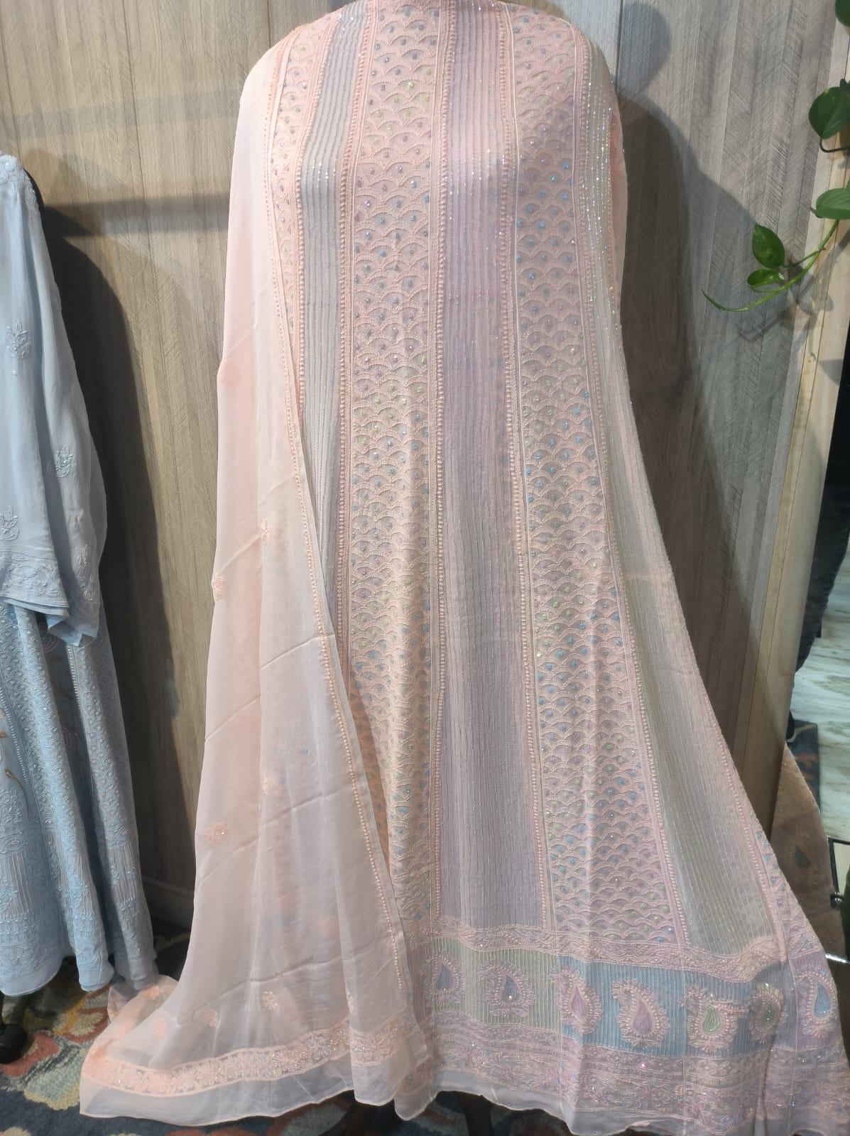 Viscose Georgette Anarkali - Image 3
