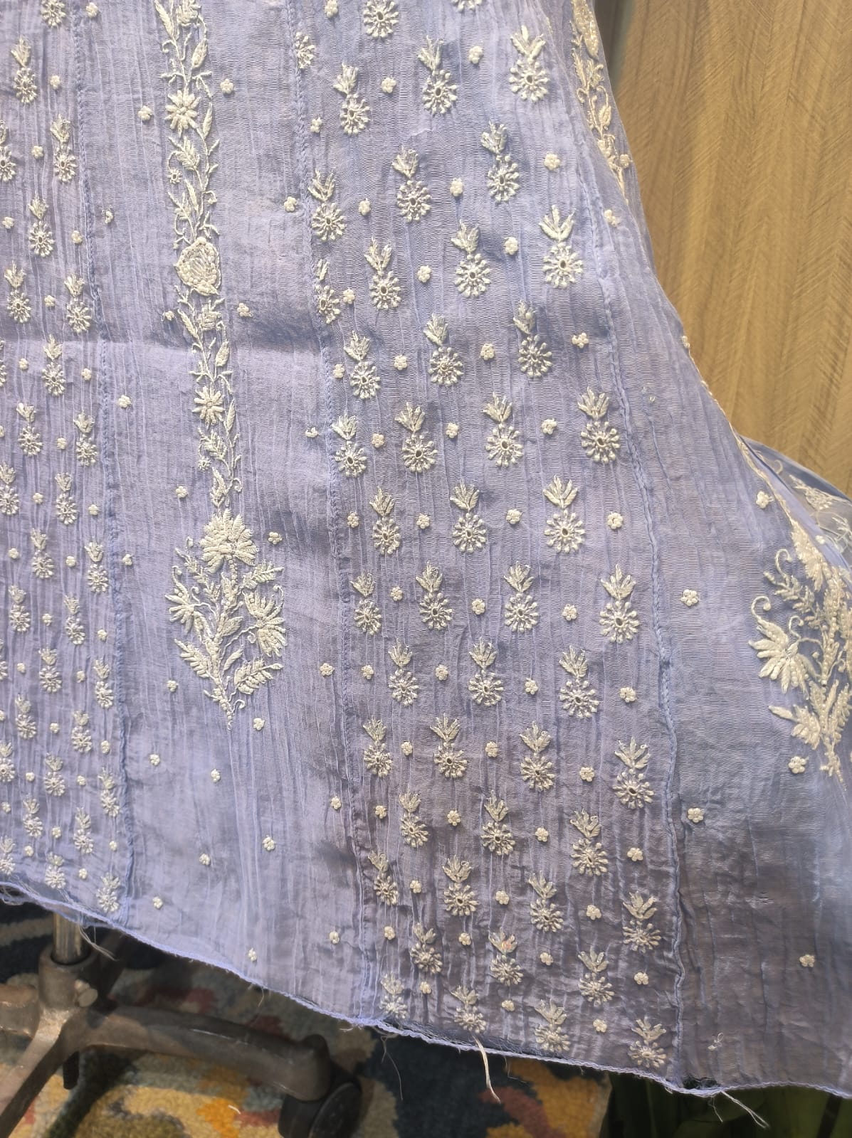 Mul Chanderi Anarkali - Image 2