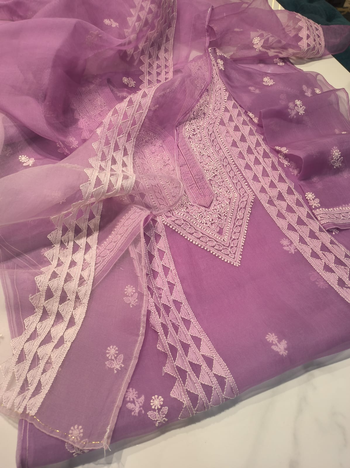 Pure Organza Suit - Image 2