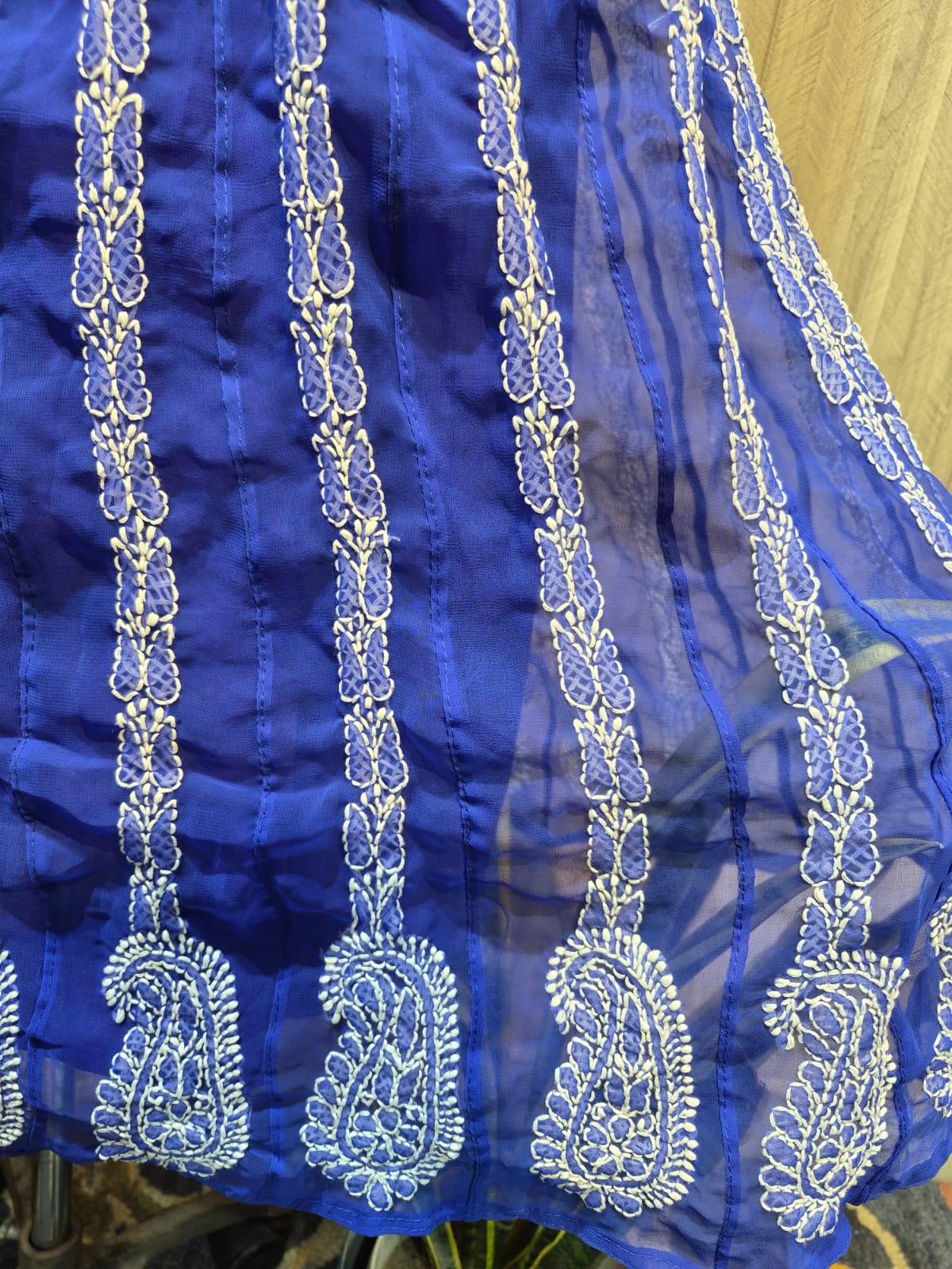 Faux Georgette Yock Style Anarkali - Image 7