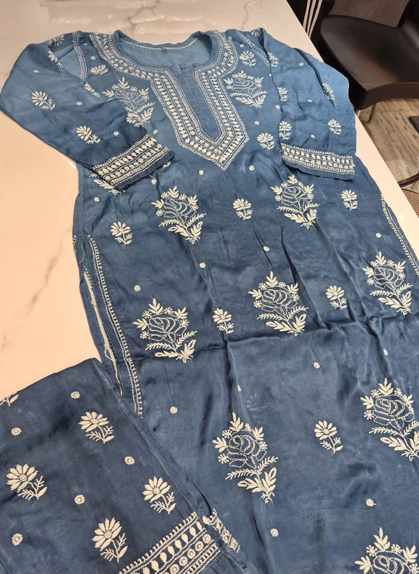Modal Satin Kurti