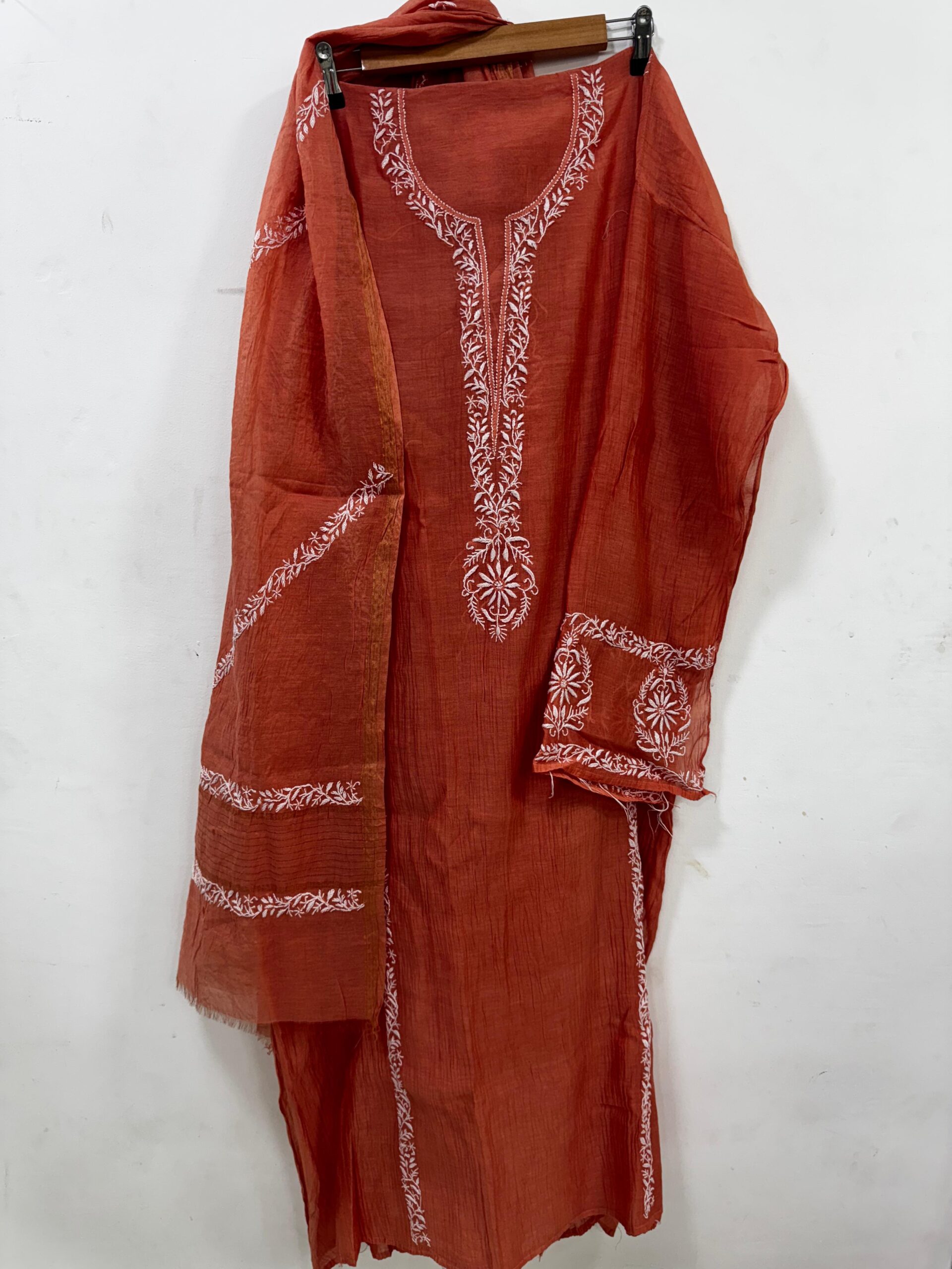 Pure Mul Chanderi Suit - Image 3